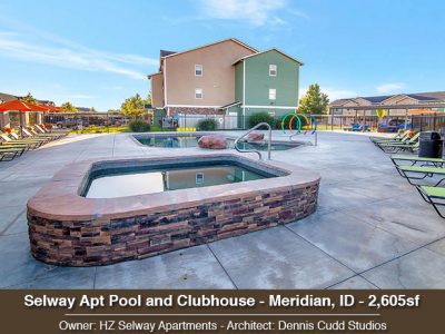 Selway Apt Pool and Clubhouse